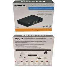 Netgear GS305PP 5-Port Gigabit Ethernet PoE+ Unmanaged Switch (83W) NEW/NEW picture