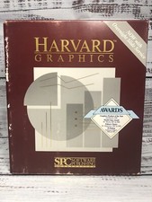 Vintage 1987SPC Software Publishing Harvard Graphics Version 2.12 5-1/4 & 3-1/2