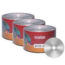 150 Pack Imation DVD-R 16X 4.7GB/120Min Branded Logo Blank Media Recordable Disc picture