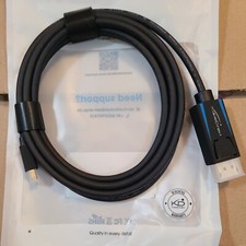 Mini DisplayPort to DisplayPort Cable Mini DP to DP Adapter - 6 Foot picture