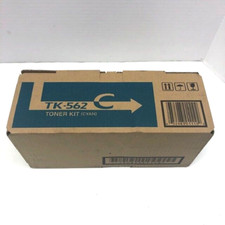 Kyocera TK-562C Cyan Toner Kit Cartridge Genuine Original OEM TK562C - NEW picture
