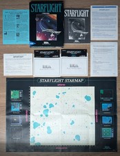 COMPLETE Starflight PC Computer Game Electronic Arts 1986 IBM Tandy 5.25