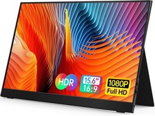 Portable-Monitor-for-Lapto - 15.6 1080P FHD IPS Display USB-C HDMI Portable picture