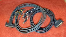 CISCO 8 Lead 68 Pin to 8 Male RJ-45 Male Cable CAB-OCTAL-ASYNC  Lot of 2 picture