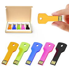 Mixed Color 5/10pcs USB 2.0 2g 4g 8g 16g 32g Metal Key Style Flash Drive Memory  picture