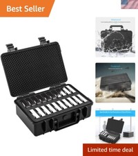 Hard Drive Case 3.5inch 20-Bay Multi-Protection HDD Storage Box Suitcase with... picture