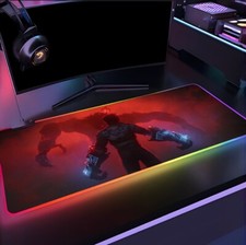 RGB Jinx vi warwick Arcane Mouse Pad, XXL Gaming Mat, league of legends, Arcane picture