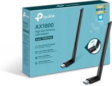 TP-Link Archer TX35U Plus AX1800 Wi-Fi 6 USB Adapter High Gain Antenna Dual Band picture