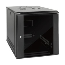 Tecmojo 12U Wall Mount Server Cabinet IT Network 12U/Glass Door/Black, Black picture