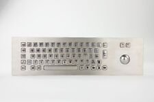 Metal Kiosk Keyboard Stainless Steel Industrial Keyboard With Trackball picture