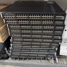 Cisco Catalyst 3650 WS-C3650-48FD-E 48 Port  PoE+ 2x10G SFP+ IP Services Switch picture