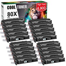 20PK Black CF280X 80X Toner For HP LaserJet Pro 400 M401dn M401dw M401dne M425dn picture