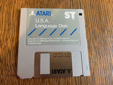 QWIKFORMS 1.0 PROGRAM ATARI ST COMPUTER 3.5
