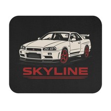 Skyline R34 GT-R Mouse Pad JDM Turbo Sports Car Racing Desk Mat picture