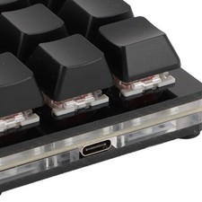 12 Key Mechanical Gaming Keyboard Mini USB Wired RGB Red Switch Programmabl RYWB picture