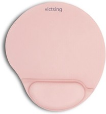 Ergonomic Mouse Pad with Wrist Support Cute Mouse Pad with Wrist Rest Light Pink picture
