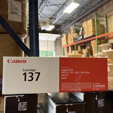 Canon 137 Black Toner Cartridge | LBP151/MF210/220/230/240/D570 - NEW picture