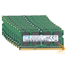 Samsung 10X 8GB 2RX8 DDR3-1333MHz PC3 10600S 204-PIN SODIMM Laptop RAM Memory picture
