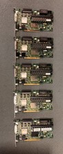 Lot of 5 Vintage American Megatrends (AMI) Series 466 SCSI RAID controllers picture