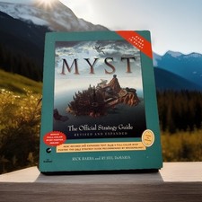 MYST The Official Strategy Guide Revised And Expanded Edition w Poster / Journal picture