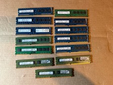 Lot Of 13 Mix Different brands. 4 GB Memory RAm DDR 3 picture