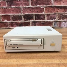NEC CDR-74 Multispin Caddy External SCSI CD-ROM Drive for Retro Computer Gaming picture