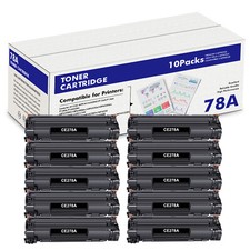 10PK CE278A 78A Compatible Toner for HP LaserJet Pro P1606dn M1536dnf MFP MF4450 picture