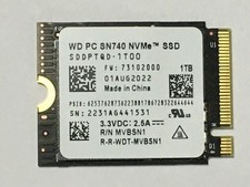 WD pc SN740 1TB M.2 2230 SSD NVMe PCIe4x4 For Steam Deck ASUS ROG Flow X Laptop picture