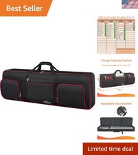 Elegant Soft 76 Key Keyboard Case with Adjustable Straps & Waterproof Design picture