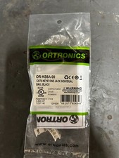 ORTRONICS CAT 6 KEYSTONE JACK # OR-KS6A-00 picture