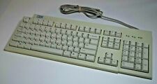 IBM PC PS/2 Keyboard KB-7953 FRU: 02K0806 Tested Clean Blue Logo Rubber Dome picture