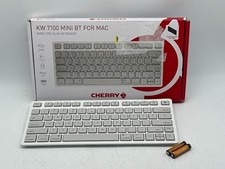 Cherry KW 7100 Mini Wireless Keyboard - White picture
