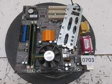 ECS Elitegroup P6STMT mATX Motherboard w/ Intel Celeron 1.1GHz 354MB Ram picture