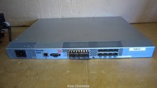 BROCADE 200E 16-Port SFP Fibre Channel Switch DL-210-R0005 - 8x AFBR-57R5AEZ SFP picture