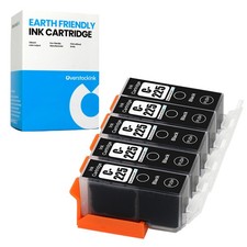 5Pack Compatible OSI Canon 225 PGBK Ink Cartridge for PIXMA MG5120 MG5220 MG5320 picture