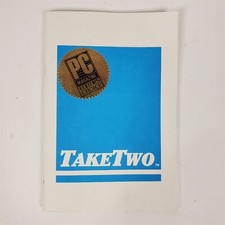 Vintage 1987 Original TakeTwo User Manual Version 1 Backup Software picture