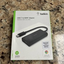 Belkin USB-C to HDMI Adapter, Chromebook Certified - 4K/60Hz Video Output NIB picture
