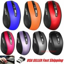 2.4GHz Wireless Optical Mouse Mice & USB Receiver For PC Laptop Computer DPI USA picture