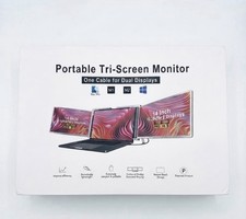 Anyuse Portable Tri-Screen for Laptop 14 Inch 1080P USB-C picture