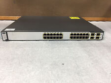 Cisco Catalyst WS-C3750G-24TS-S1U V03 Mountable 24 Port Gigabit Network Switch picture