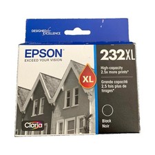 Epson 232XL Black High Capacity Genuine Ink Cartridge T232XL120-S XP-4200 09/26 picture