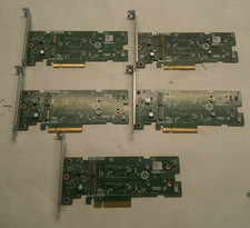 Lot of 5 DELL EMC 2x M.2 SSD PCIe Storage Adapter Card 7HYY4 picture