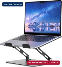 SOUNDANCE Laptop Stand for Desk, Portable Adjustable Laptop Riser, Ergonomic Des picture