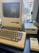 *Power Up* Apple Macintosh 512K + Ext Floppy drive **NEEDS repair picture
