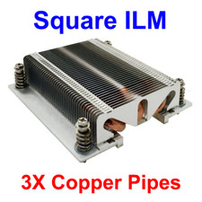 Cooler Master LGA2011 (Square ILM) 1U Copper Pipes HeatSink Cooler picture