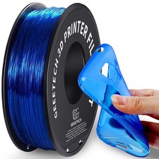 1kg/Roll GEEETECH TPU Filament Flexible Transparent 1.75mm For 3D Printer 95A US picture