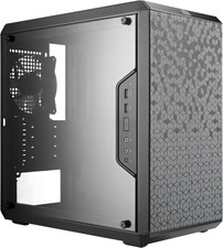 Q300L V1 Micro-ATX PC Case High Airflow Compact Computer Tower with Clear Panel picture
