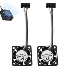 2pcs Extruder Hotend Cooling Fans for Bambu Lab P1P/P1S 3D Printer, black  picture