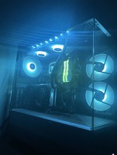 Black Prebuilt Pc: 13th Gen Intel(R) Core(TM) i7-13700F 32GB RTX 4060 Ti NVIDIA picture