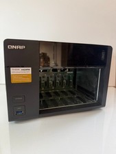 QNAP TS-653A 6-Bay NAS Server HDMI 500GB HDDs Tested Working picture